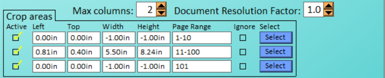 واجهة برنامج k2pdfopt