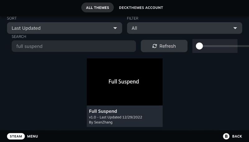 تثبيت إضافة Full Suspend من CSSLoader
