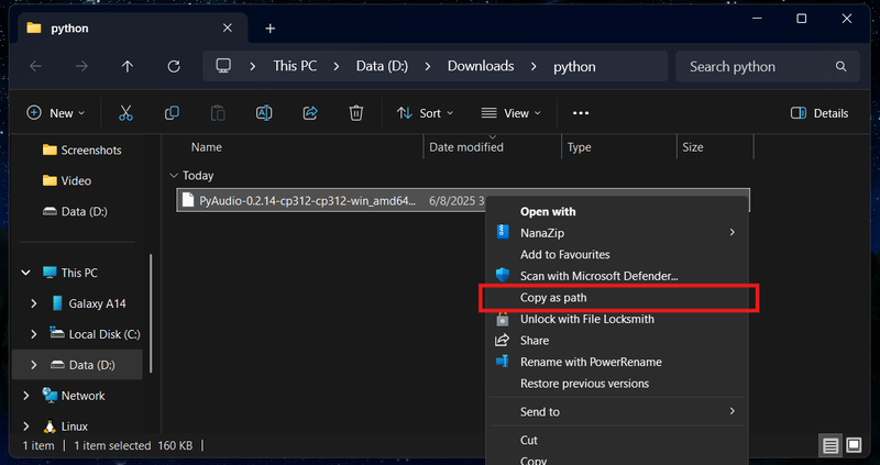 تحميل بايثون